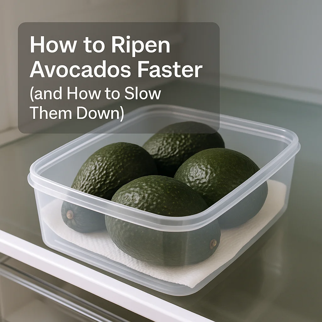 How to Ripen Avocados Faster (and How to Slow Them Down)