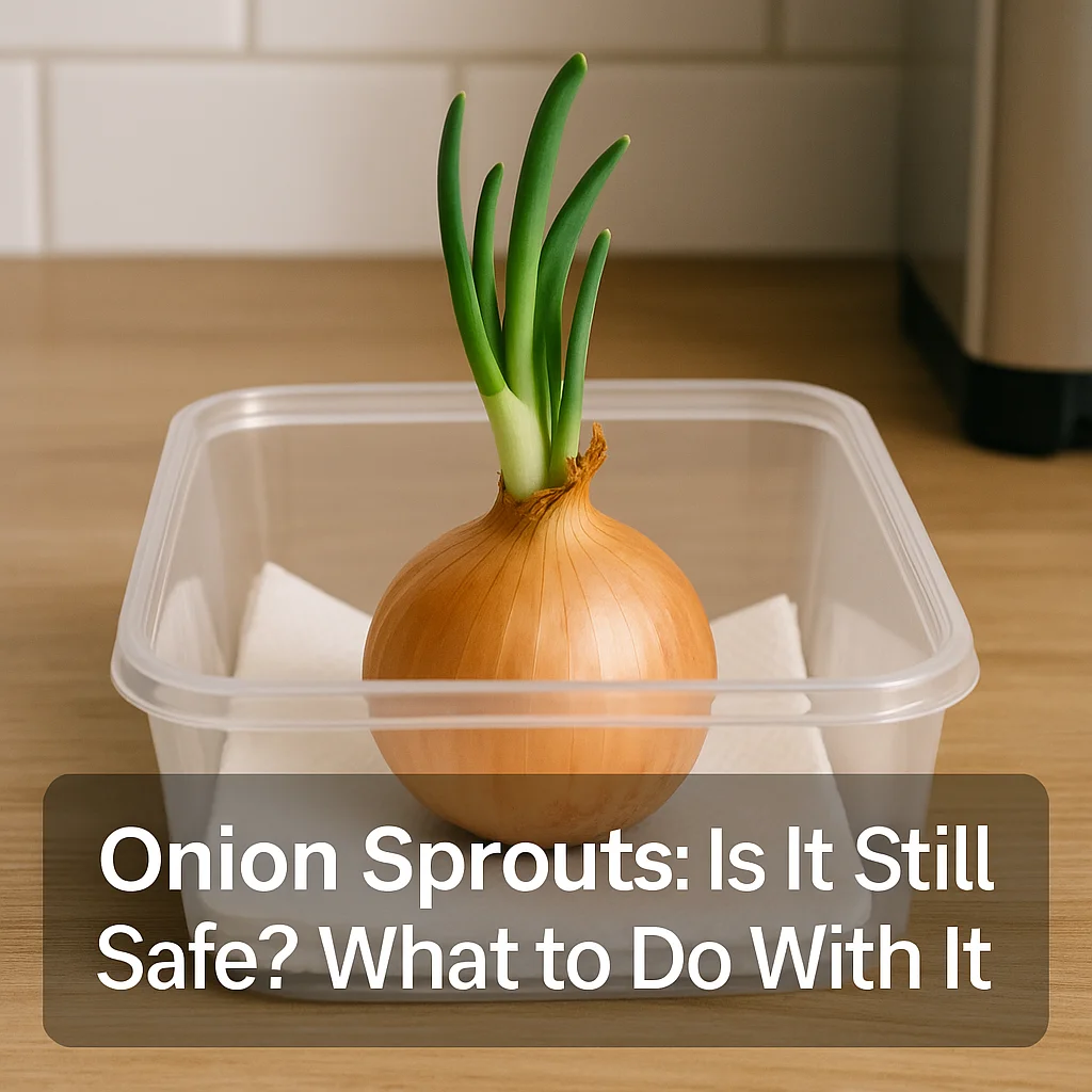 Onion Sprouts: Is It Still Safe? What to Do With It