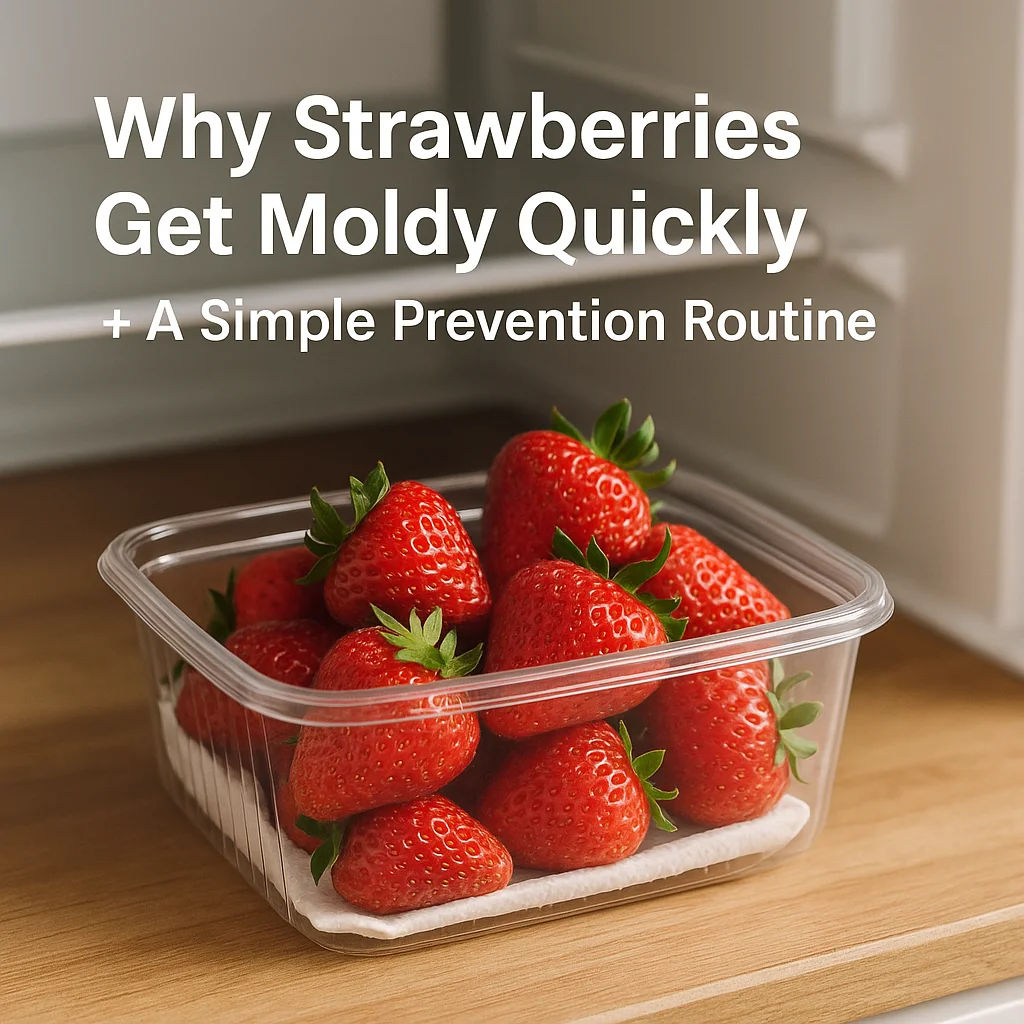 Why Strawberries Get Moldy Quickly + A Simple Prevention Routine