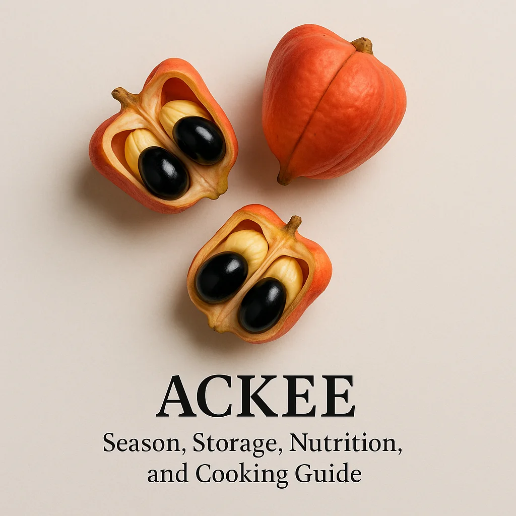 Ackee: Season, Storage, Nutrition, and Cooking Guide
