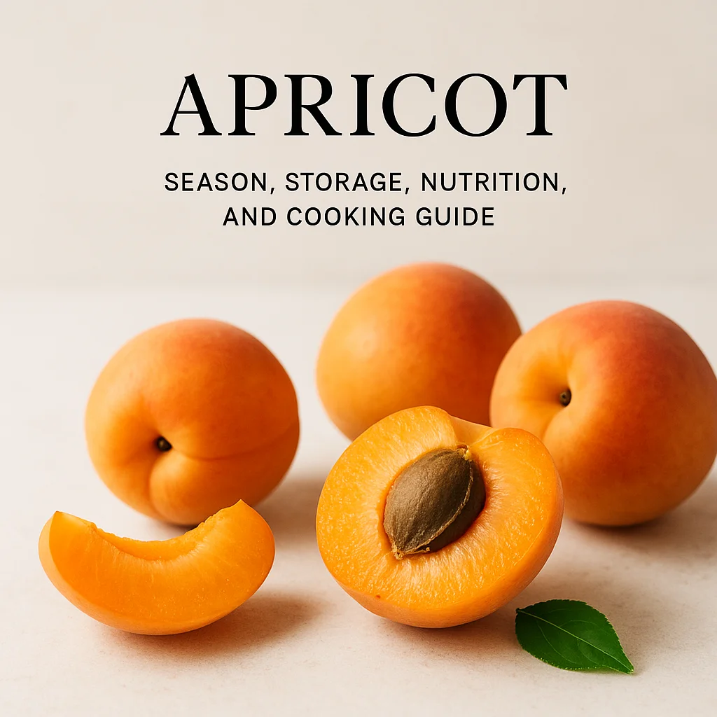 Apricot: Season, Storage, Nutrition, and Cooking Guide
