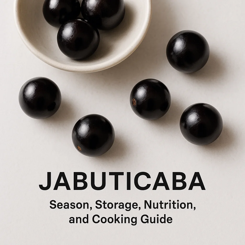 Jabuticaba: Season, Storage, Nutrition, and Cooking Guide