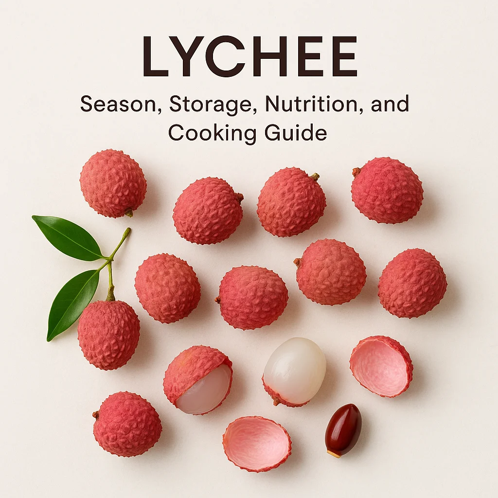 Lychee: Season, Storage, Nutrition, and Cooking Guide