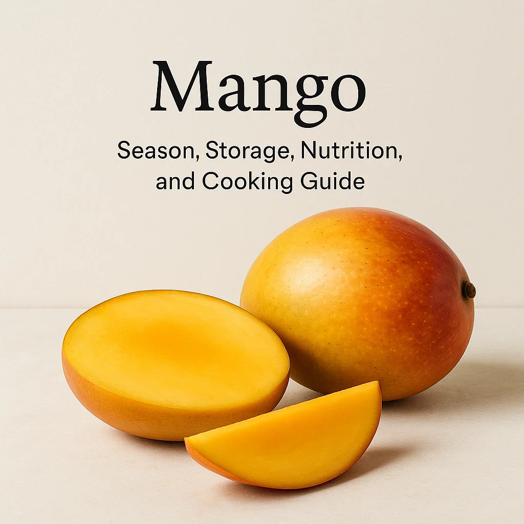 Mango: Season, Storage, Nutrition, and Cooking Guide