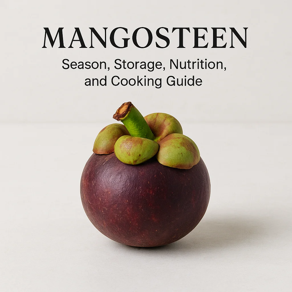 Mangosteen: Season, Storage, Nutrition, and Cooking Guide