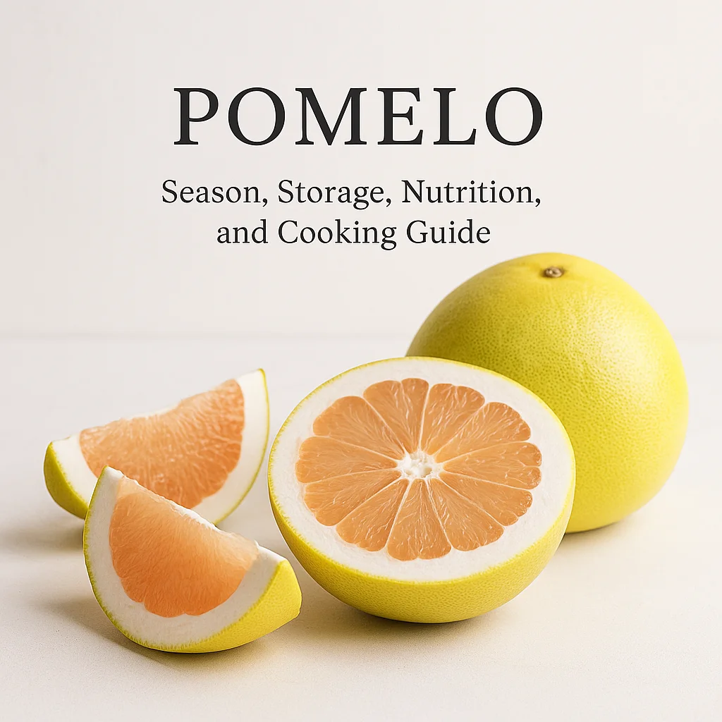 Pomelo: Season, Storage, Nutrition, and Cooking Guide