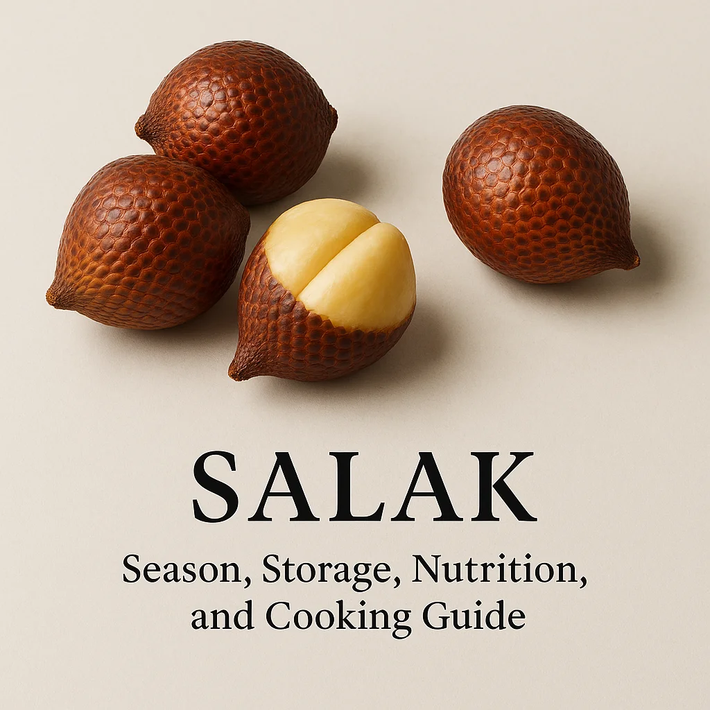 Salak: Season, Storage, Nutrition, and Cooking Guide
