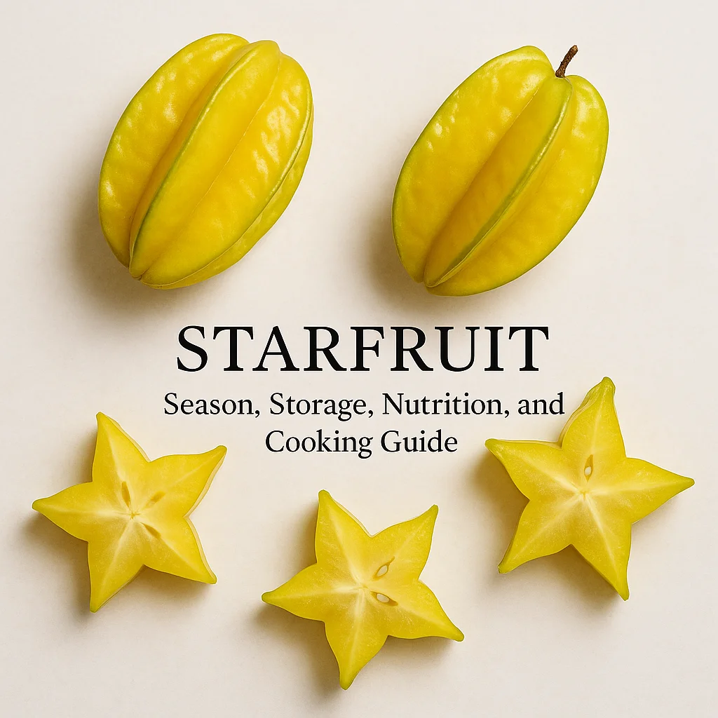 Starfruit: Season, Storage, Nutrition, and Cooking Guide
