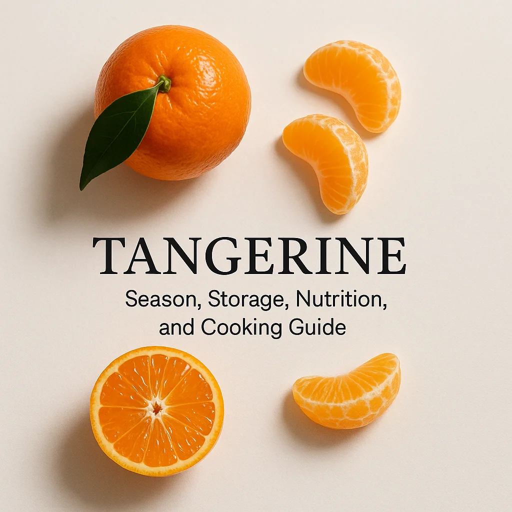 Tangerine: Season, Storage, Nutrition, and Cooking Guide