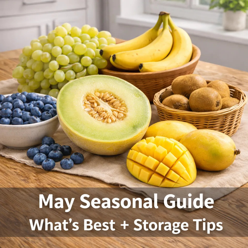May Seasonal Produce Guide: What’s Best + Storage Tips