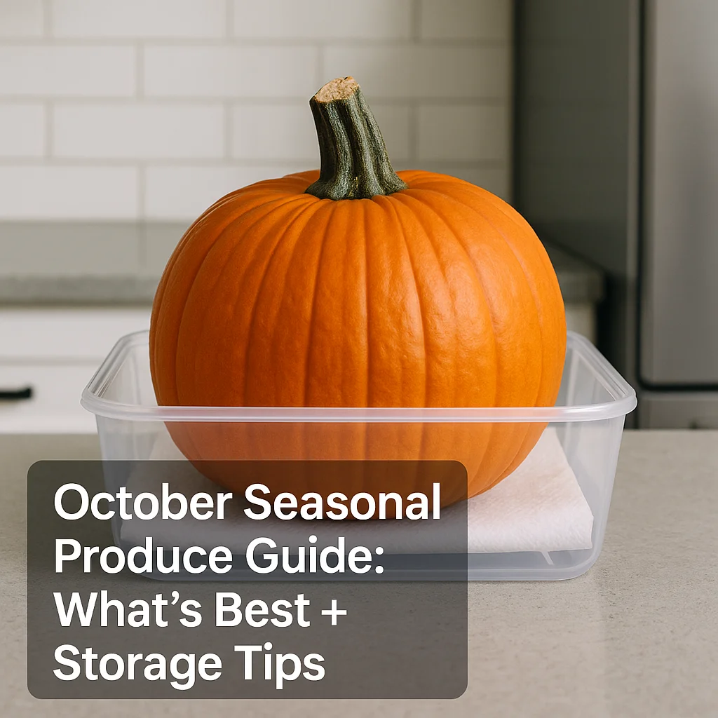 October Seasonal Produce Guide: What’s Best + Storage Tips