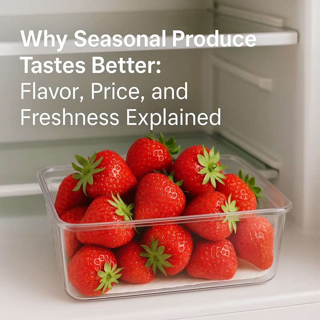 Why Seasonal Produce Tastes Better: Flavor, Price, and Freshness Explained