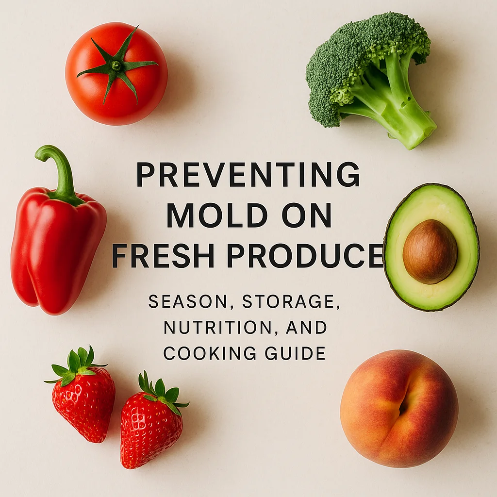 Preventing Mold on Fresh Produce: Season, Storage, Nutrition, and Cooking Guide