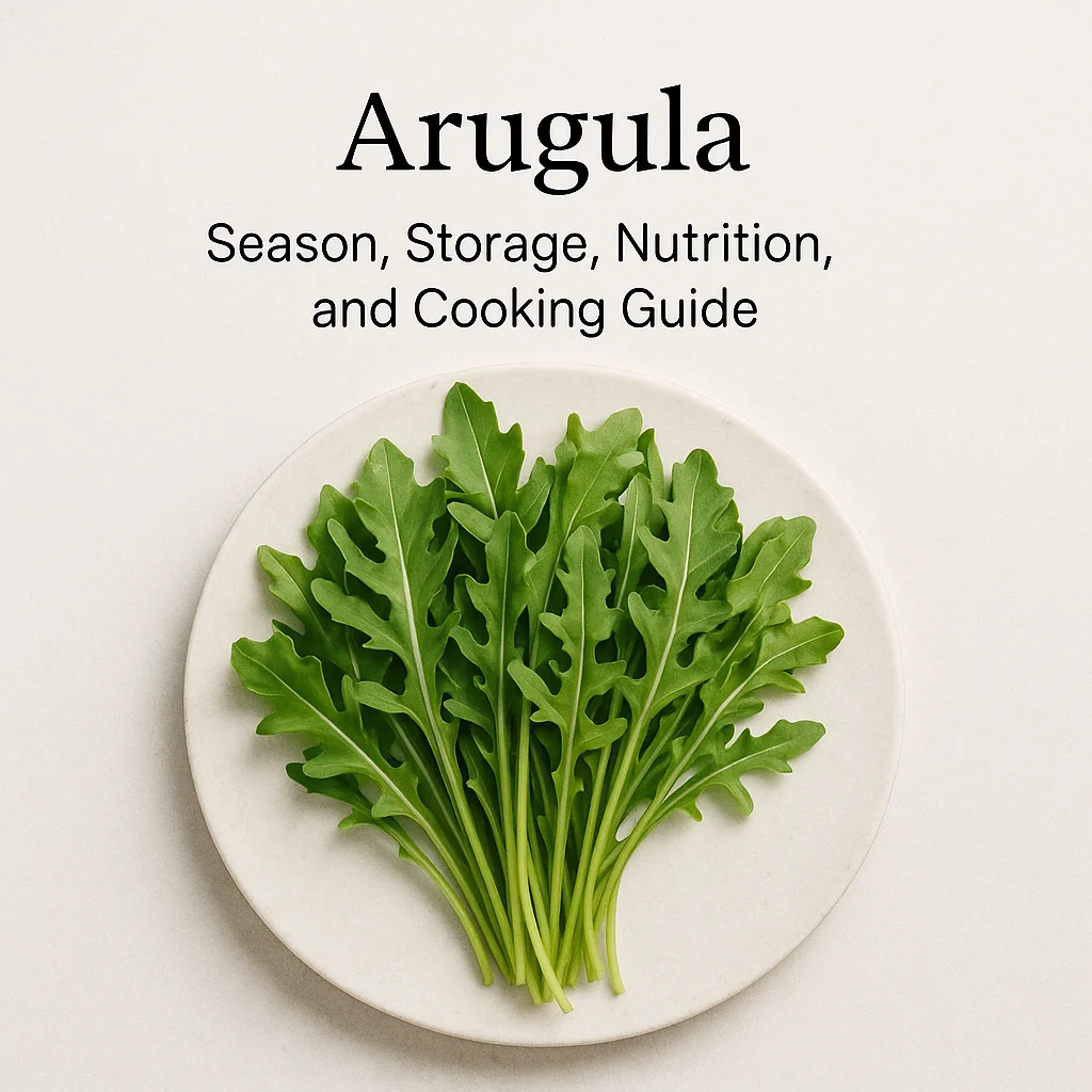 Arugula: Season, Storage, Nutrition, and Cooking Guide