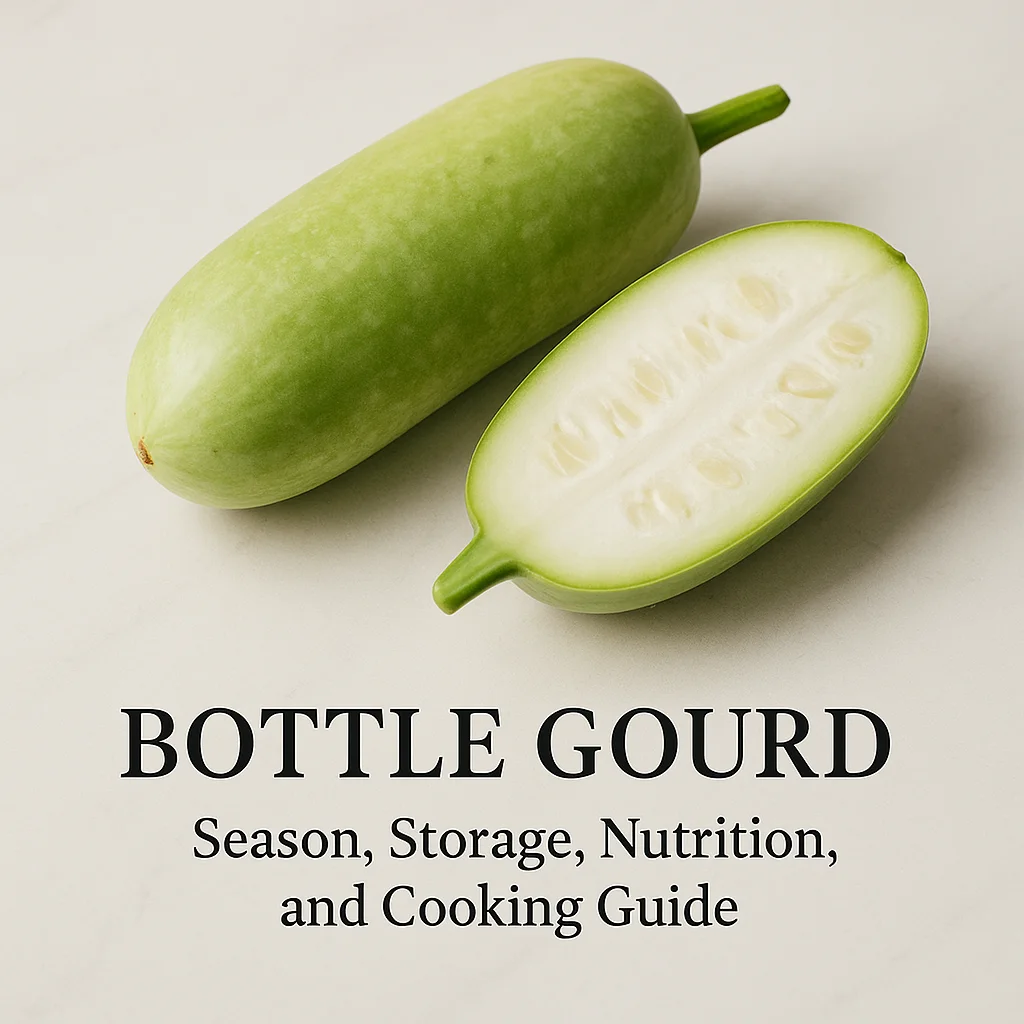 Bottle Gourd: Season, Storage, Nutrition, and Cooking Guide