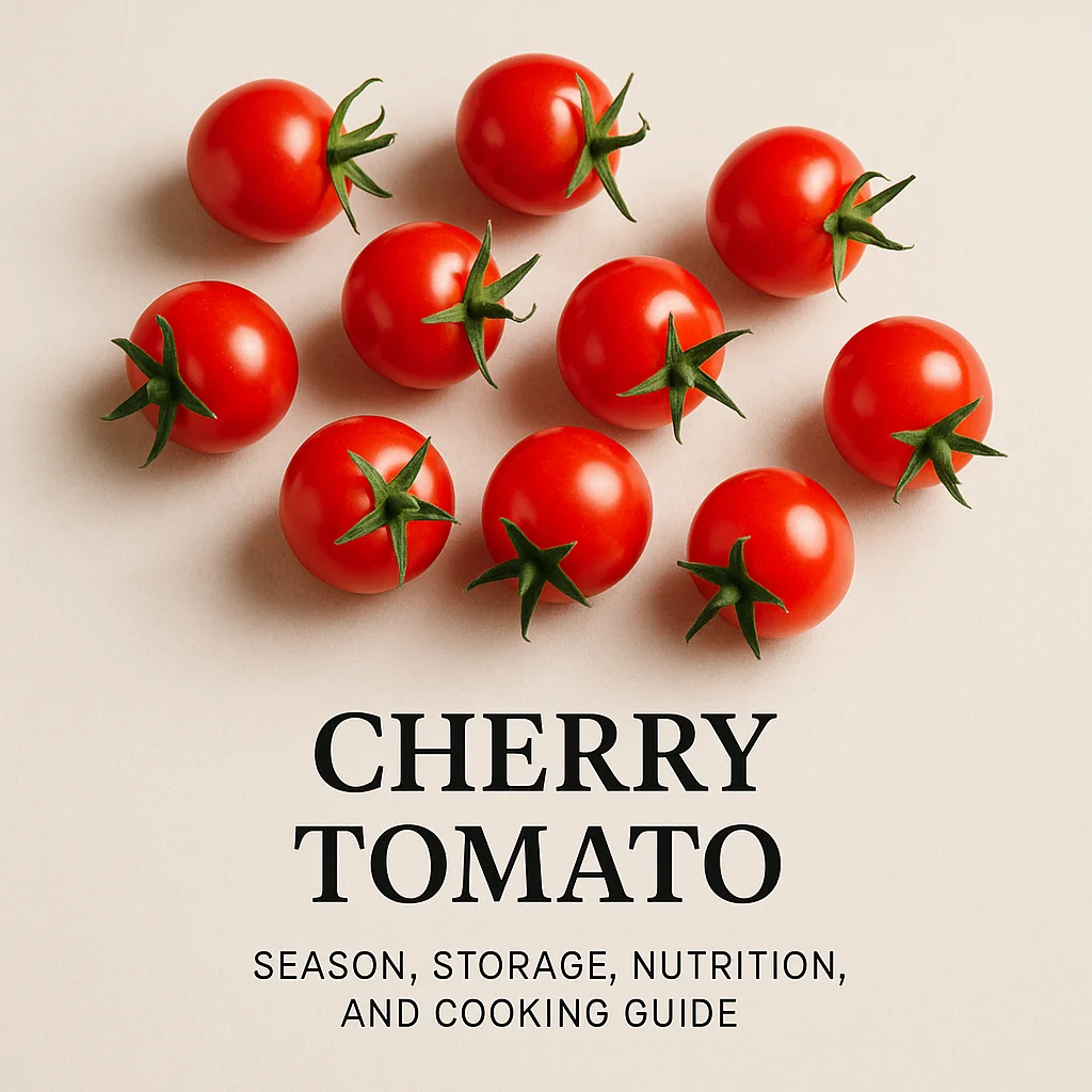 Cherry Tomato: Season, Storage, Nutrition, and Cooking Guide
