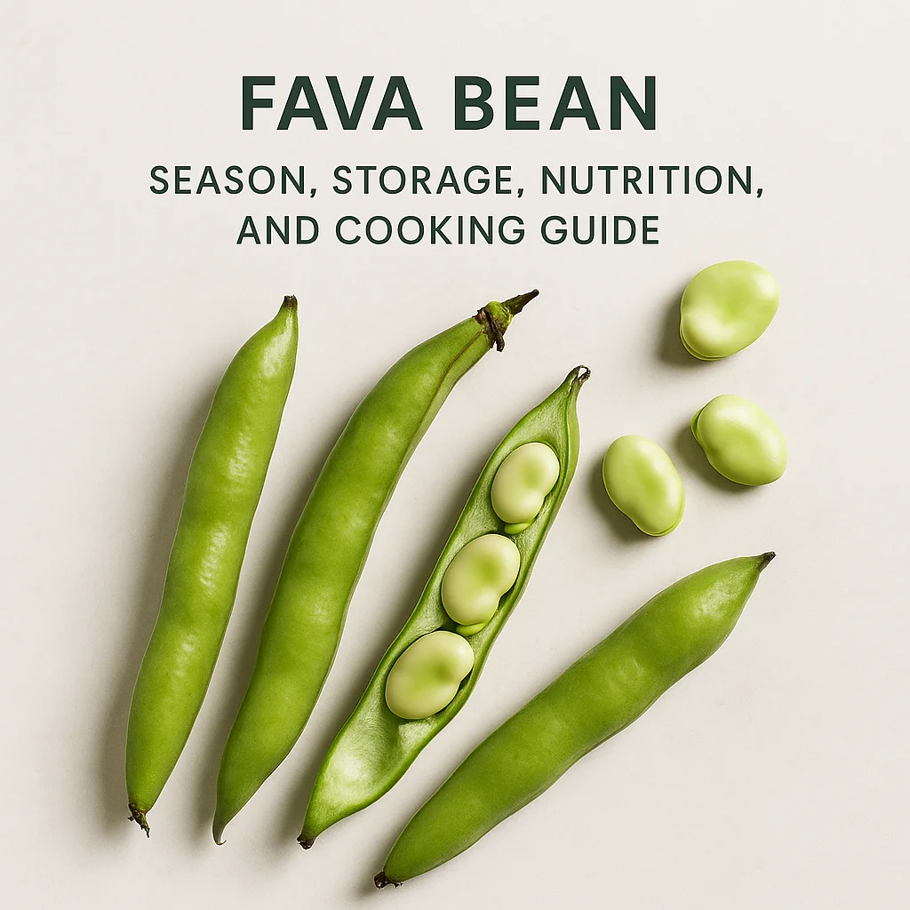 Fava Bean: Season, Storage, Nutrition, and Cooking Guide