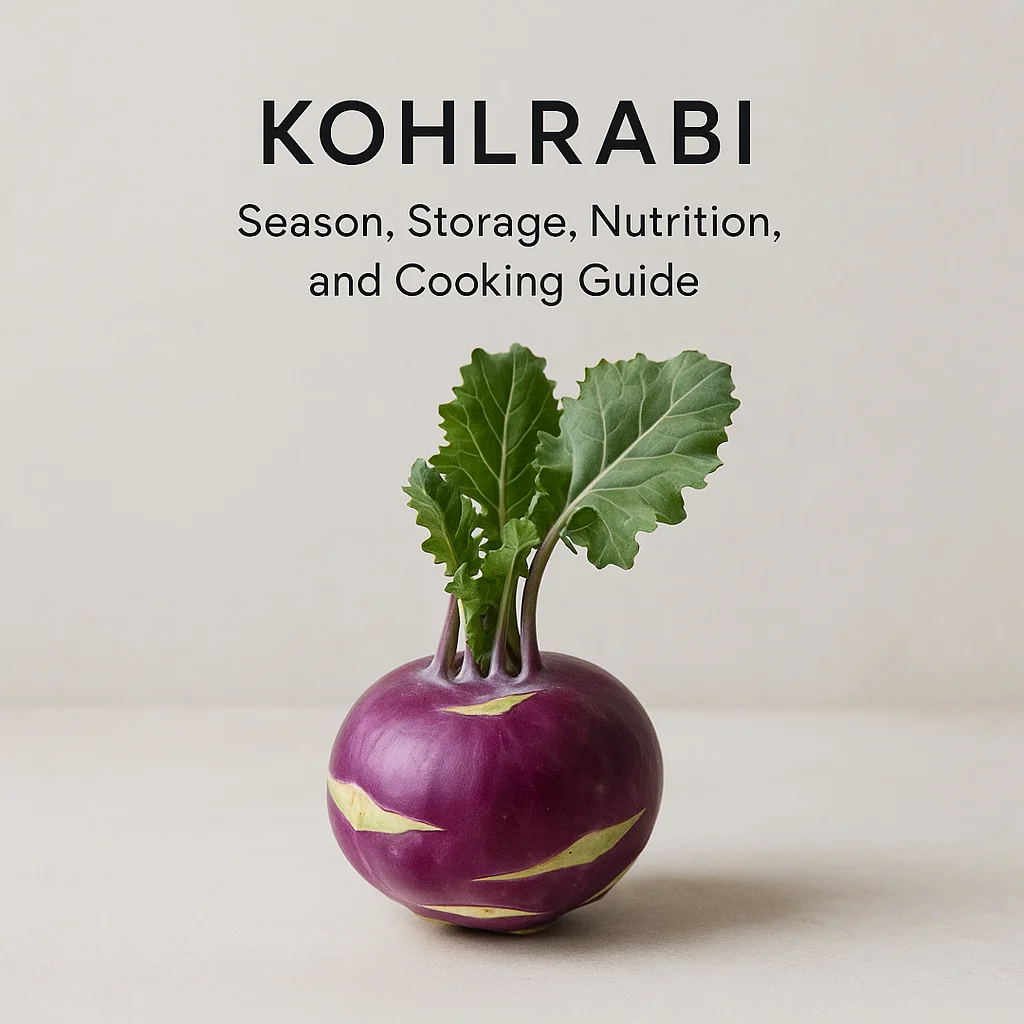 Kohlrabi: Season, Storage, Nutrition, and Cooking Guide