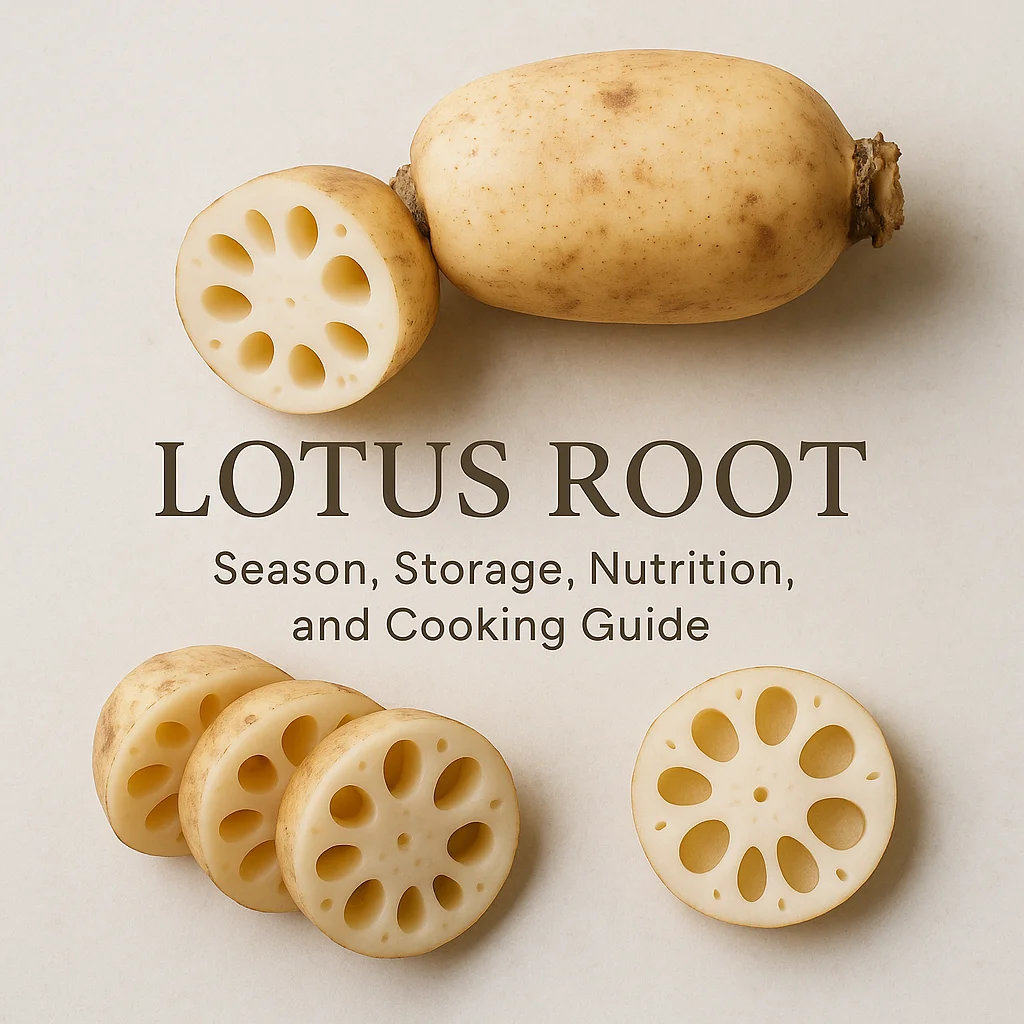 Lotus Root: Season, Storage, Nutrition, and Cooking Guide