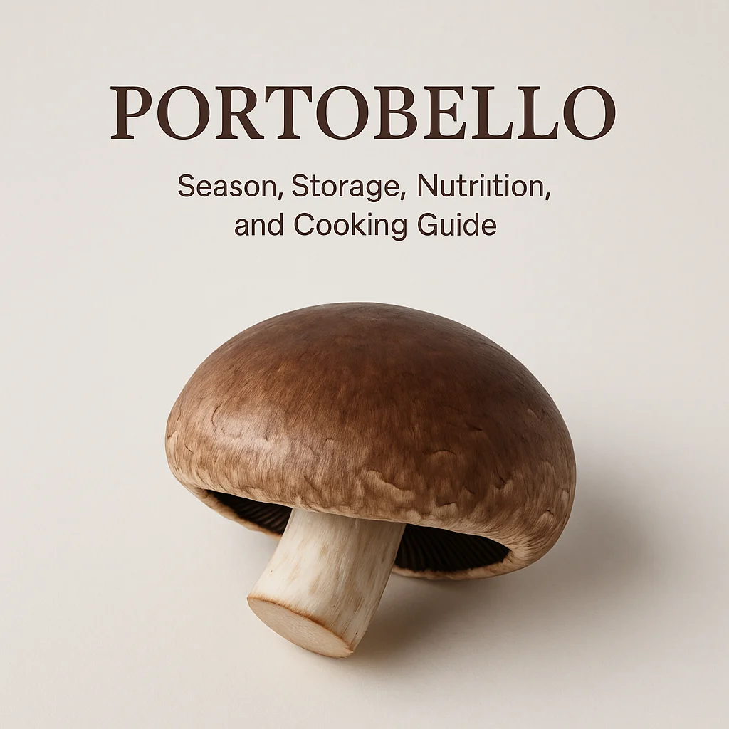 Portobello: Season, Storage, Nutrition, and Cooking Guide