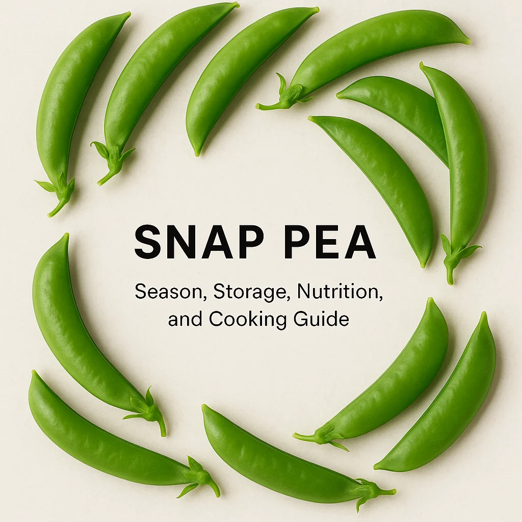 Snap Pea: Season, Storage, Nutrition, and Cooking Guide