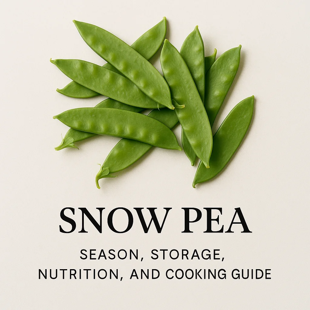 Snow Pea: Season, Storage, Nutrition, and Cooking Guide