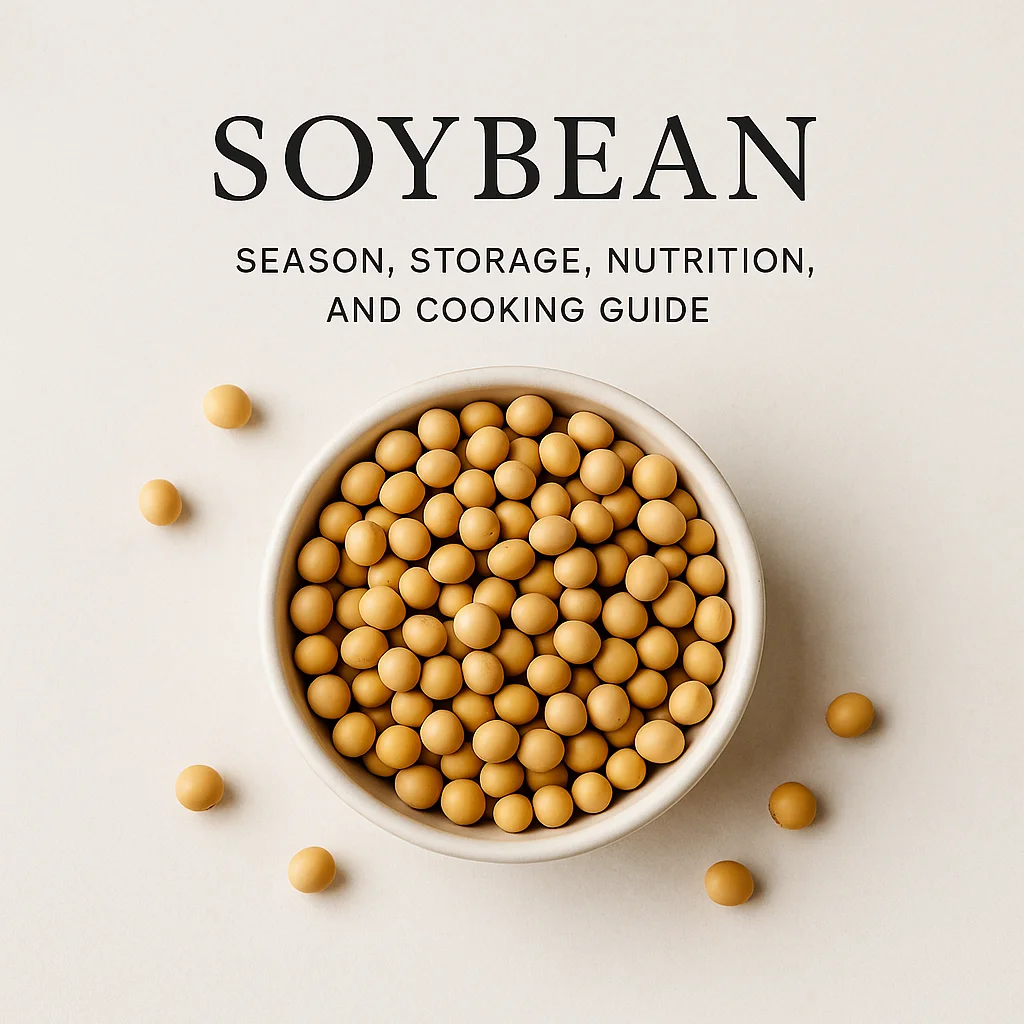 Soybean: Season, Storage, Nutrition, and Cooking Guide