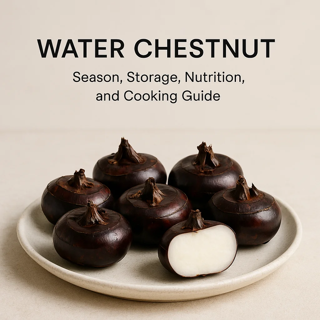 Water Chestnut: Season, Storage, Nutrition, and Cooking Guide