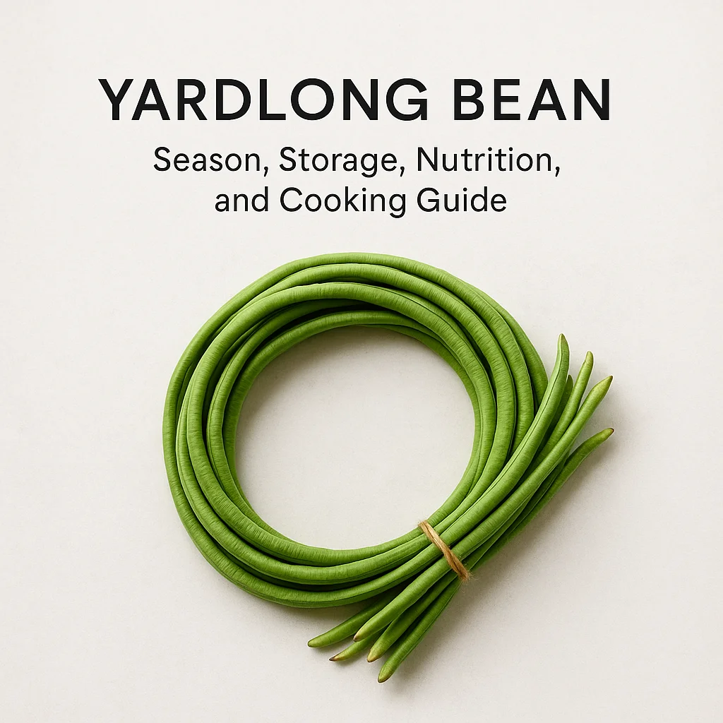 Yardlong Bean: Season, Storage, Nutrition, and Cooking Guide