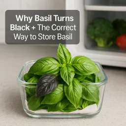 Why Basil Turns Black The Correct Way To Store Basil