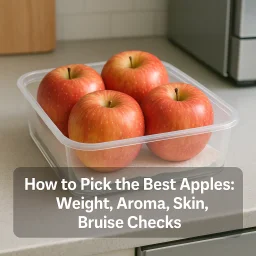 How To Pick The Best Apples Weight Aroma Skin Bruise Checks