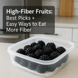 High Fiber Fruits Best Picks Easy Ways To Eat More Fiber