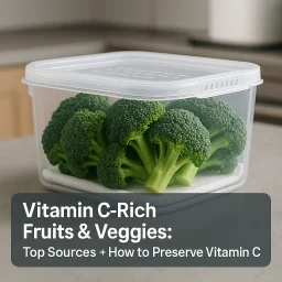 Vitamin C Rich Fruits Veggies Top Sources How To Preserve Vitamin C