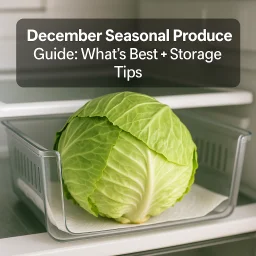 December Seasonal Produce Guide What S Best Storage Tips