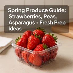 Spring Produce Guide Strawberries Peas Asparagus Fresh Prep Ideas