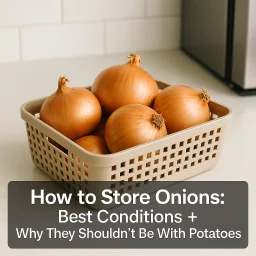 How To Store Onions Best Conditions Why They Shouldn T Be With Potatoe