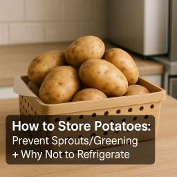 How To Store Potatoes Prevent Sprouts Greening Why Not To Refrigerate